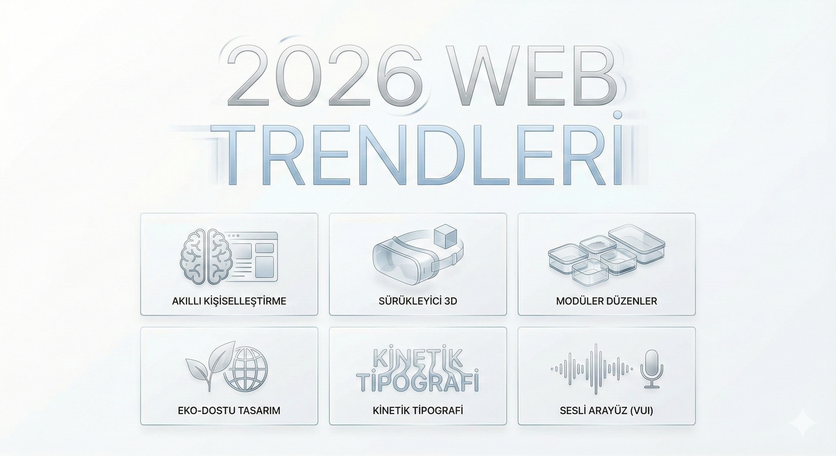 Web tasarımda 2026 Trendleri Nelerdir ? 
